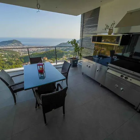 Villa Exclusive 5 Star Villa with Private Infinity Pool&Jacuzzi, White Wings Villa 1003 Alanya
