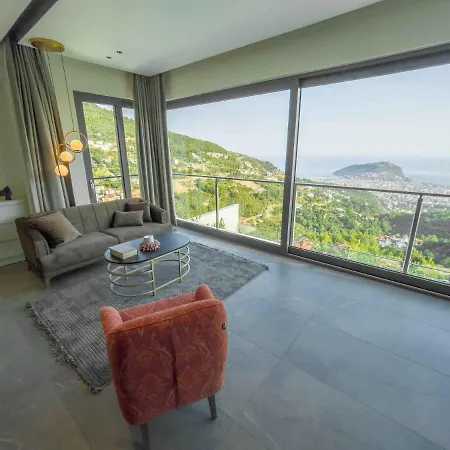 Villa Exclusive 5 Star Villa with Private Infinity Pool&Jacuzzi, White Wings Villa 1003 Alanya